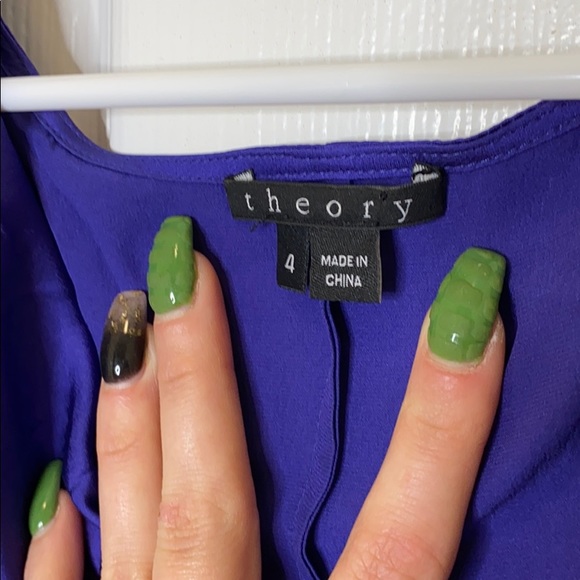 Theory 100% Silk Dress size 4 - Picture 4 of 7